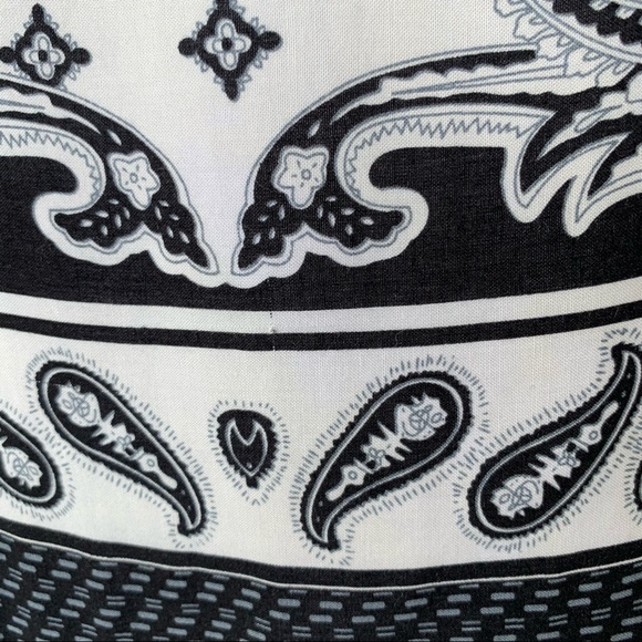 JEALOUS TOMATO Womens Size S Black White Boho Print Swim Cover Up Dress - Picture 6 of 9